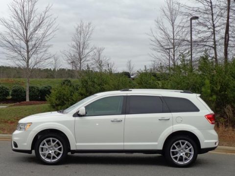White Dodge Journey SXT AWD.  Click to enlarge.
