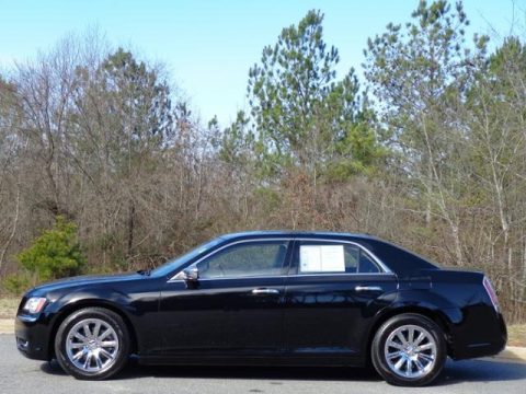 Gloss Black Chrysler 300 C.  Click to enlarge.