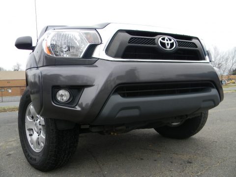 Magnetic Gray Metallic Toyota Tacoma V6 TRD Double Cab 4x4.  Click to enlarge.