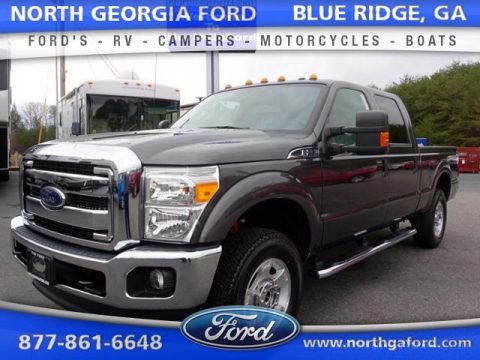 Magnetic Metallic Ford F250 Super Duty XLT Crew Cab 4x4.  Click to enlarge.