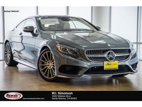 Selenite Grey Metallic Mercedes-Benz S 550 4Matic Coupe.  Click to enlarge.