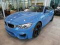 Front 3/4 View of 2016 BMW M4 Convertible #1