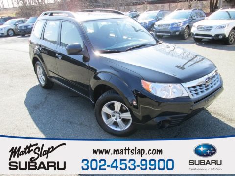 Dark Gray Metallic Subaru Forester 2.5 X.  Click to enlarge.