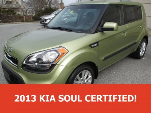 Alien Green Kia Soul 1.6.  Click to enlarge.