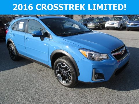 Hyper Blue Subaru Crosstrek 2.0i Limited.  Click to enlarge.