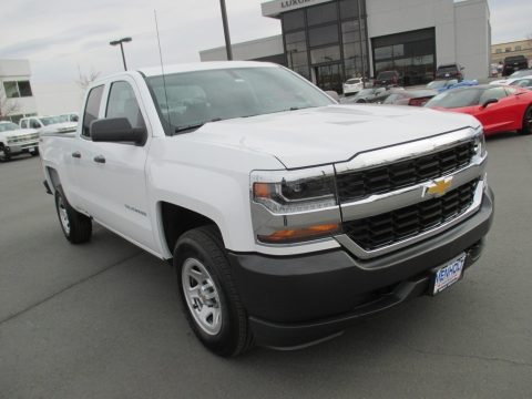 Summit White Chevrolet Silverado 1500 WT Double Cab 4x4. Click to enlarge. Summit White Chevrolet Silverado 1500 WT Double Cab 4x4. Click to enlarge.