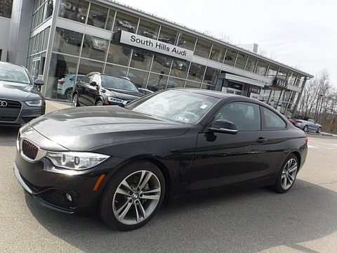 Black Sapphire Metallic BMW 4 Series 435i Coupe.  Click to enlarge.