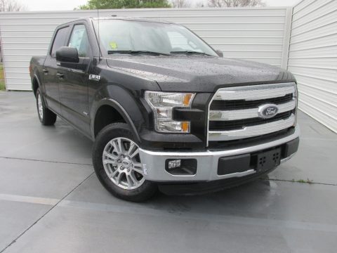 Shadow Black Ford F150 Lariat SuperCrew.  Click to enlarge.