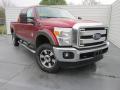 Front 3/4 View of 2016 Ford F250 Super Duty Lariat Crew Cab 4x4 #1