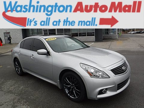 Liquid Platinum Infiniti G 37 x AWD Sedan.  Click to enlarge.