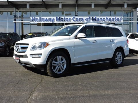 Polar White Mercedes-Benz GL 450 4Matic.  Click to enlarge.