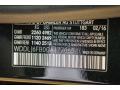 Mercedes-Benz Color Code 183 Magnetite Black Metallic #6