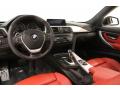  2013 BMW 3 Series Coral Red/Black Interior #9