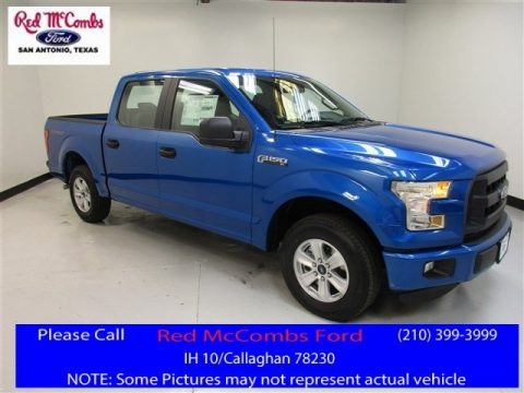 Blue Flame Ford F150 XL SuperCrew.  Click to enlarge.