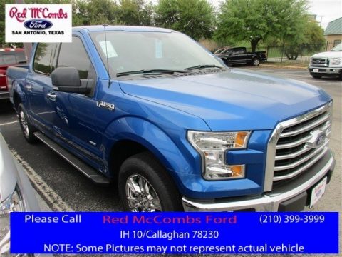 Blue Flame Ford F150 XLT SuperCrew.  Click to enlarge.