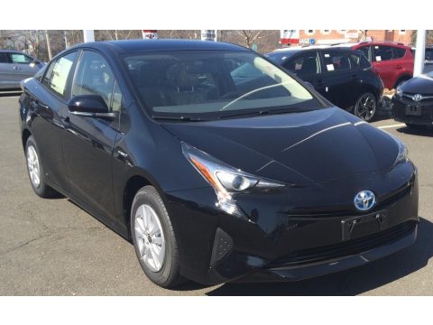 Black Toyota Prius v Two.  Click to enlarge.