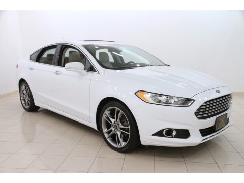 Oxford White Ford Fusion Titanium.  Click to enlarge.