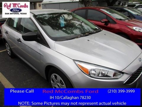 Ingot Silver Ford Focus S Sedan.  Click to enlarge.