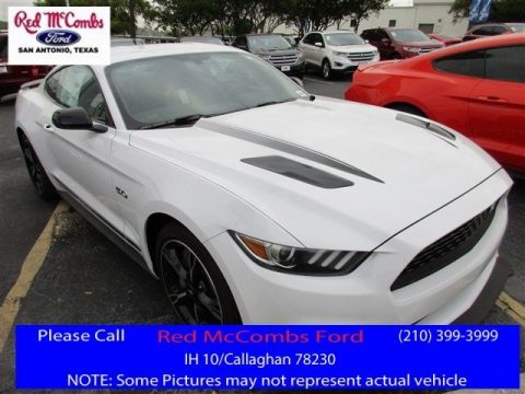 Oxford White Ford Mustang GT/CS California Special Coupe.  Click to enlarge.