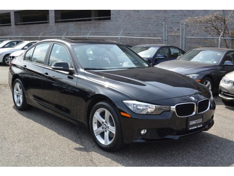 Black Sapphire Metallic BMW 3 Series 328i xDrive Sedan.  Click to enlarge.