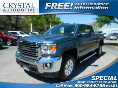 Stealth Gray Metallic GMC Sierra 2500HD SLE Crew Cab 4x4. Click to enlarge. Stealth Gray Metallic GMC Sierra 2500HD SLE Crew Cab 4x4. Click to enlarge.