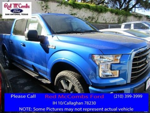 Blue Flame Ford F150 XLT SuperCrew 4x4.  Click to enlarge.