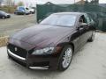 Front 3/4 View of 2016 Jaguar XF 35t AWD #8