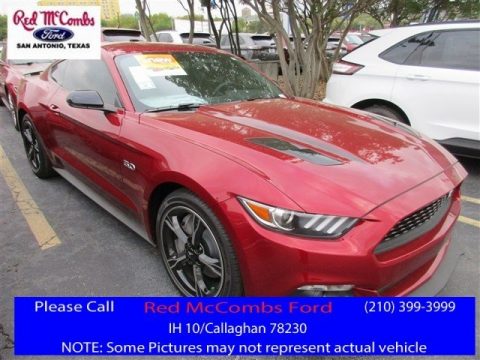 Ruby Red Metallic Ford Mustang GT/CS California Special Coupe.  Click to enlarge.