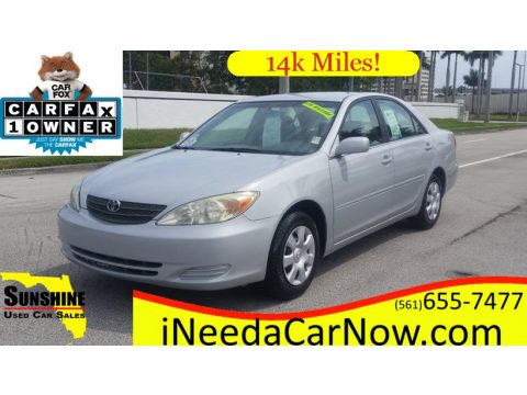 Lunar Mist Metallic Toyota Camry LE.  Click to enlarge.