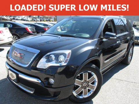 Carbon Black Metallic GMC Acadia Denali AWD. Click to enlarge. Carbon Black Metallic GMC Acadia Denali AWD. Click to enlarge.