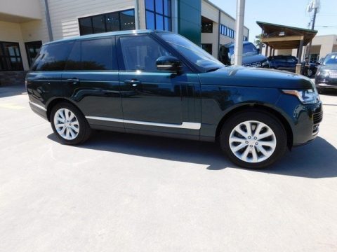 Aintree Green Metallic Land Rover Range Rover HSE.  Click to enlarge.