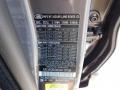 Land Rover Color Code 2200 Waitomo Grey Metalllic #21