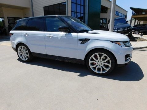 Yulong White Metallic Land Rover Range Rover Sport Supercharged.  Click to enlarge.