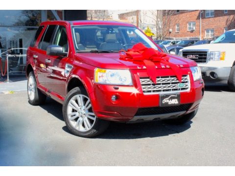 Rimini Red Metallic Land Rover LR2 HSE.  Click to enlarge.