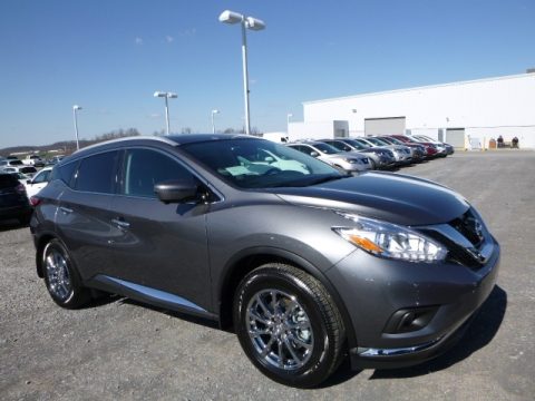 Gun Metallic Nissan Murano SL AWD.  Click to enlarge.