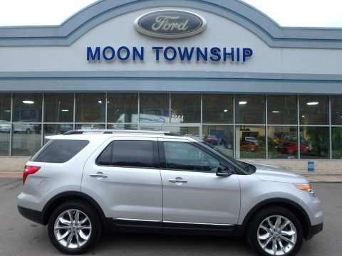 Ingot Silver Metallic Ford Explorer XLT 4WD.  Click to enlarge.