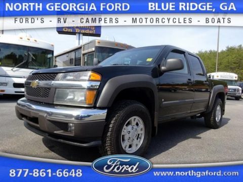 Black Chevrolet Colorado LT Crew Cab 4x4. Click to enlarge. Black Chevrolet Colorado LT Crew Cab 4x4. Click to enlarge.