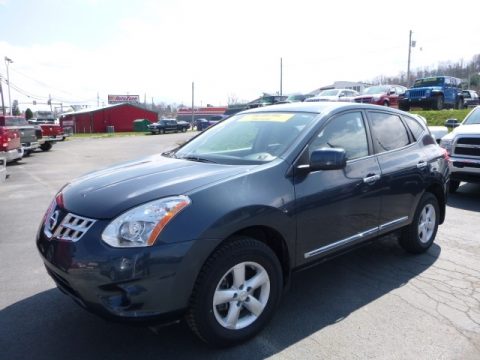 Graphite Blue Nissan Rogue S AWD.  Click to enlarge.