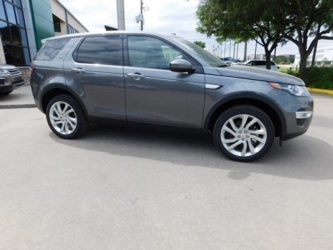 Corris Grey Metallic Land Rover Discovery Sport HSE Luxury 4WD.  Click to enlarge.