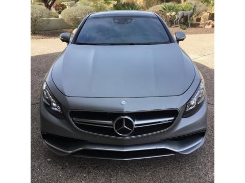 designo Magno Alanite Grey Mercedes-Benz S 63 AMG 4Matic Coupe.  Click to enlarge.