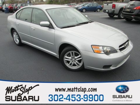 Brilliant Silver Metallic Subaru Legacy 2.5i Sedan.  Click to enlarge.