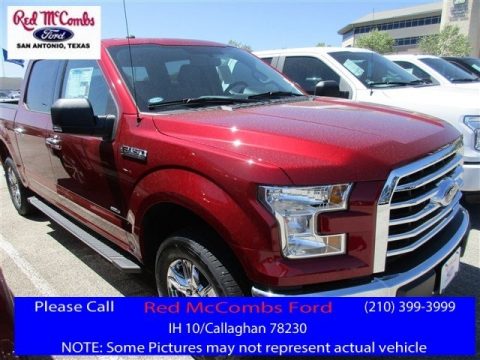 Ruby Red Ford F150 XLT SuperCrew 4x4.  Click to enlarge.