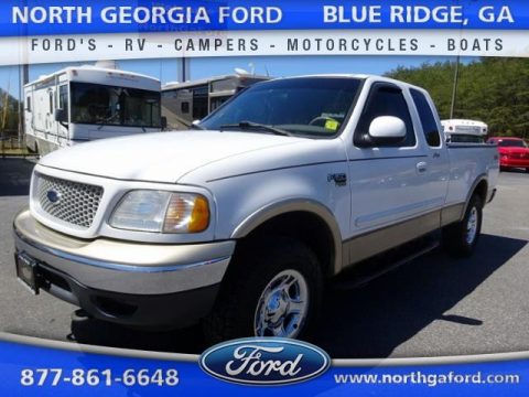 Oxford White Ford F150 Lariat Extended Cab 4x4.  Click to enlarge.