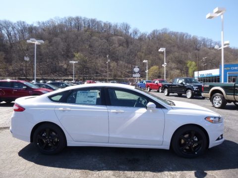 Oxford White Ford Fusion SE.  Click to enlarge.