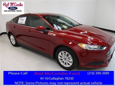 Ruby Red Metallic Ford Fusion S.  Click to enlarge.