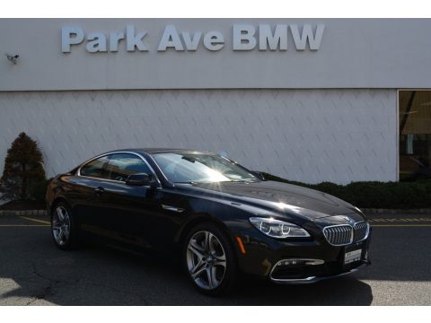 Black Sapphire Metallic BMW 6 Series 650i xDrive Coupe.  Click to enlarge.