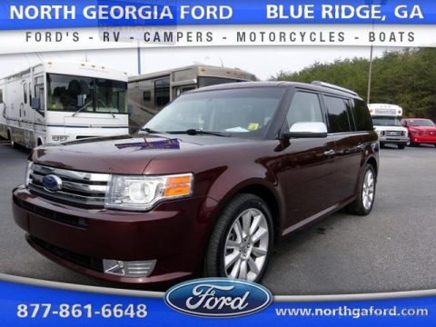 Cinnamon Metallic Ford Flex Limited.  Click to enlarge.
