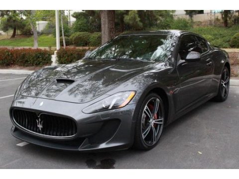 Grigio Lava (Dark Grey) Maserati GranTurismo MC Coupe.  Click to enlarge.
