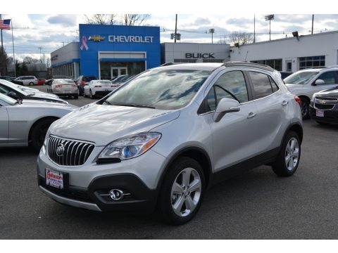 Quicksilver Metallic Buick Encore Leather AWD.  Click to enlarge.