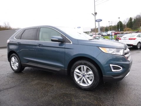 Too Good to Be Blue Ford Edge SEL AWD.  Click to enlarge.